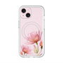 スリムプロテクションプレミアムケース with MagSafe［ Natural Flower - Pink ］