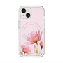 スリムプロテクションプレミアムケース with MagSafe［ Natural Flower - Pink ］