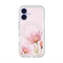 スリムプロテクションプレミアムケース with MagSafe［ Natural Flower - Pink ］