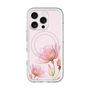 スリムプロテクションプレミアムケース with MagSafe［ Natural Flower - Pink ］