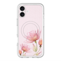 スリムプロテクションプレミアムケース with MagSafe［ Natural Flower - Pink ］