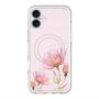 スリムプロテクションプレミアムケース with MagSafe［ Natural Flower - Pink ］