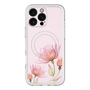 スリムプロテクションプレミアムケース with MagSafe［ Natural Flower - Pink ］