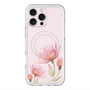 スリムプロテクションプレミアムケース with MagSafe［ Natural Flower - Pink ］