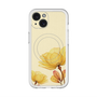 スリムプロテクションプレミアムケース with MagSafe［ Natural Flower - Yellow ］