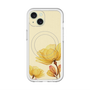スリムプロテクションプレミアムケース with MagSafe［ Natural Flower - Yellow ］