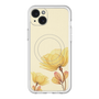 スリムプロテクションプレミアムケース with MagSafe［ Natural Flower - Yellow ］
