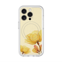 スリムプロテクションプレミアムケース with MagSafe［ Natural Flower - Yellow ］