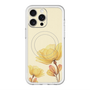 スリムプロテクションプレミアムケース with MagSafe［ Natural Flower - Yellow ］