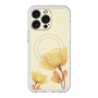 スリムプロテクションプレミアムケース with MagSafe［ Natural Flower - Yellow ］