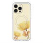 スリムプロテクションプレミアムケース with MagSafe［ Natural Flower - Yellow ］