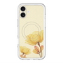 スリムプロテクションプレミアムケース with MagSafe［ Natural Flower - Yellow ］