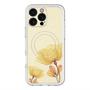 スリムプロテクションプレミアムケース with MagSafe［ Natural Flower - Yellow ］