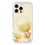 スリムプロテクションプレミアムケース with MagSafe［ Natural Flower - Yellow ］