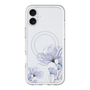 スリムプロテクションプレミアムケース with MagSafe［ Natural Flower - blue ］
