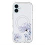 スリムプロテクションプレミアムケース with MagSafe［ Natural Flower - blue ］