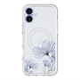 スリムプロテクションプレミアムケース with MagSafe［ Natural Flower - blue ］