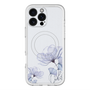スリムプロテクションプレミアムケース with MagSafe［ Natural Flower - blue ］