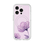 スリムプロテクションプレミアムケース with MagSafe［ Natural Flower - Purple ］