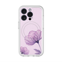 スリムプロテクションプレミアムケース with MagSafe［ Natural Flower - Purple ］