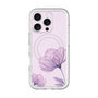 スリムプロテクションプレミアムケース with MagSafe［ Natural Flower - Purple ］