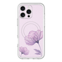 スリムプロテクションプレミアムケース with MagSafe［ Natural Flower - Purple ］