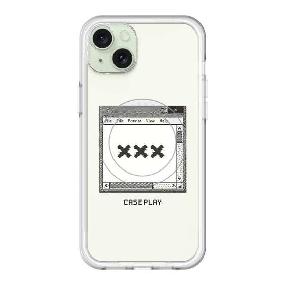 スリムプロテクションプレミアムケース with MagSafe［ ××× ］