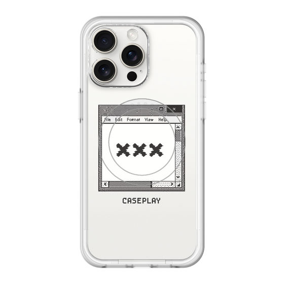 スリムプロテクションプレミアムケース with MagSafe［ ××× ］