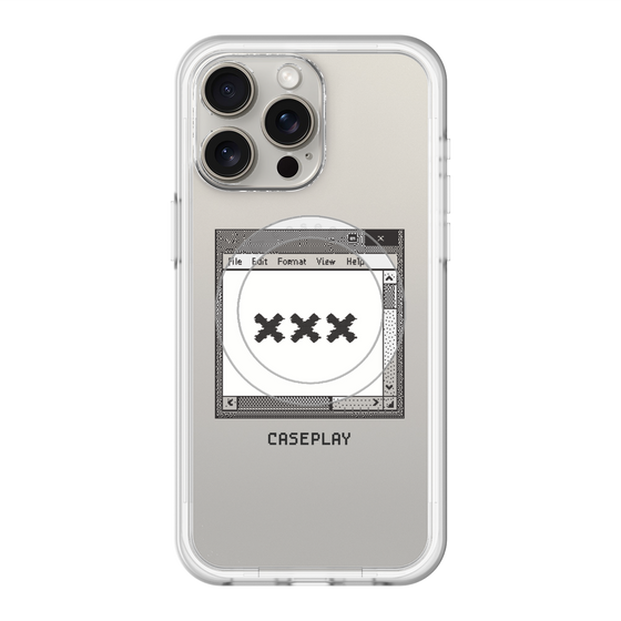 スリムプロテクションプレミアムケース with MagSafe［ ××× ］