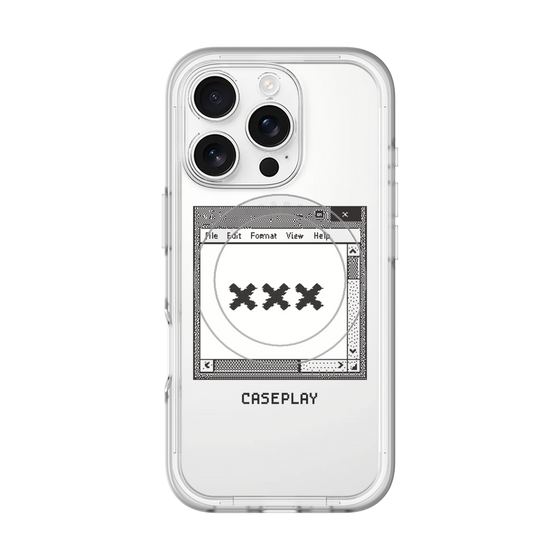 スリムプロテクションプレミアムケース with MagSafe［ ××× ］