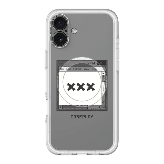 スリムプロテクションプレミアムケース with MagSafe［ ××× ］
