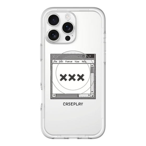 スリムプロテクションプレミアムケース with MagSafe［ ××× ］