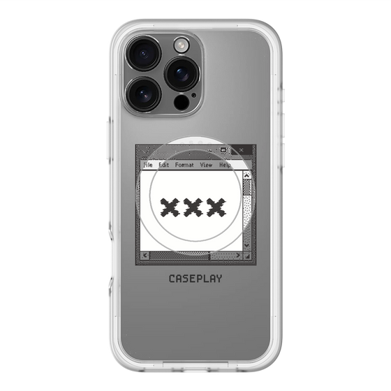 スリムプロテクションプレミアムケース with MagSafe［ ××× ］