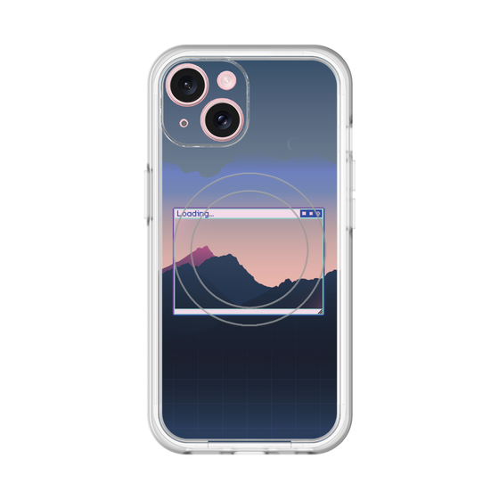 スリムプロテクションプレミアムケース with MagSafe［ Mountain ］