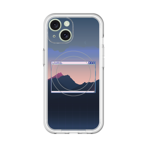スリムプロテクションプレミアムケース with MagSafe［ Mountain ］