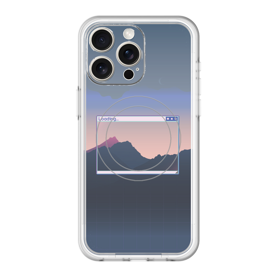 スリムプロテクションプレミアムケース with MagSafe［ Mountain ］