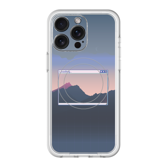スリムプロテクションプレミアムケース with MagSafe［ Mountain ］