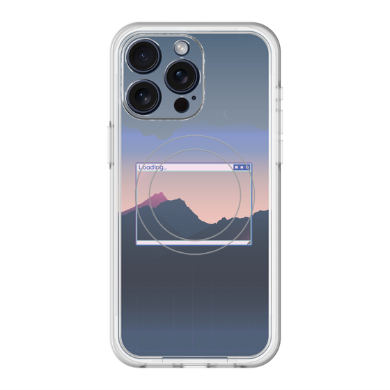 スリムプロテクションプレミアムケース with MagSafe［ Mountain ］