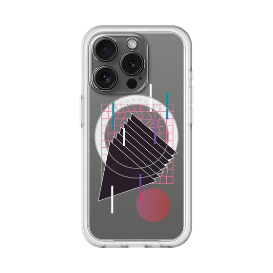 スリムプロテクションプレミアムケース with MagSafe［ Electronic ］