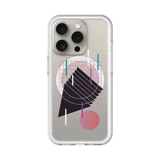 スリムプロテクションプレミアムケース with MagSafe［ Electronic ］