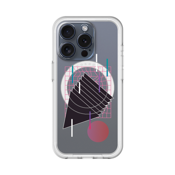 スリムプロテクションプレミアムケース with MagSafe［ Electronic ］