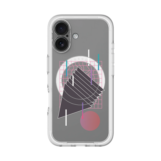 スリムプロテクションプレミアムケース with MagSafe［ Electronic ］