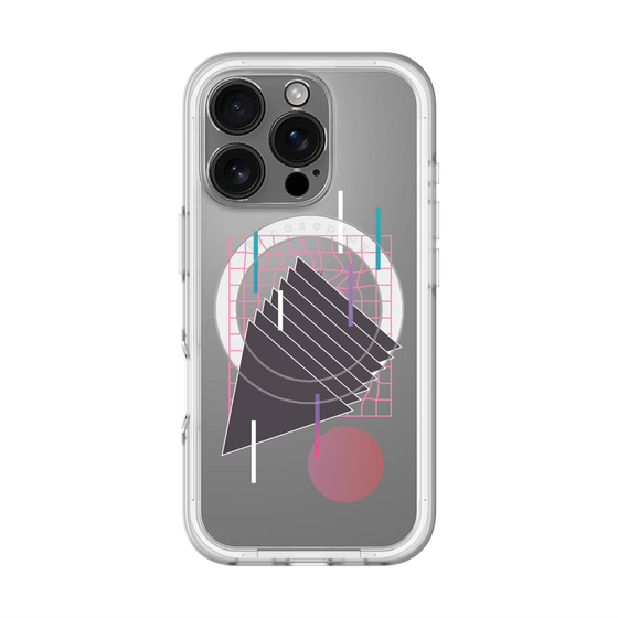 スリムプロテクションプレミアムケース with MagSafe［ Electronic ］