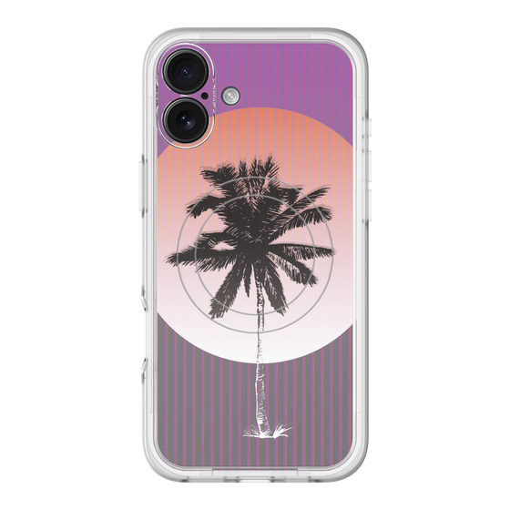 スリムプロテクションプレミアムケース with MagSafe［ Palm Tree ］