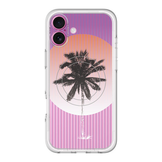 スリムプロテクションプレミアムケース with MagSafe［ Palm Tree ］