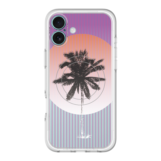 スリムプロテクションプレミアムケース with MagSafe［ Palm Tree ］