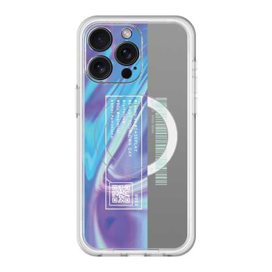 スリムプロテクションプレミアムケース with MagSafe［ Reflection ］