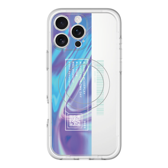 スリムプロテクションプレミアムケース with MagSafe［ Reflection ］