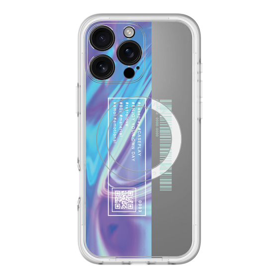 スリムプロテクションプレミアムケース with MagSafe［ Reflection ］