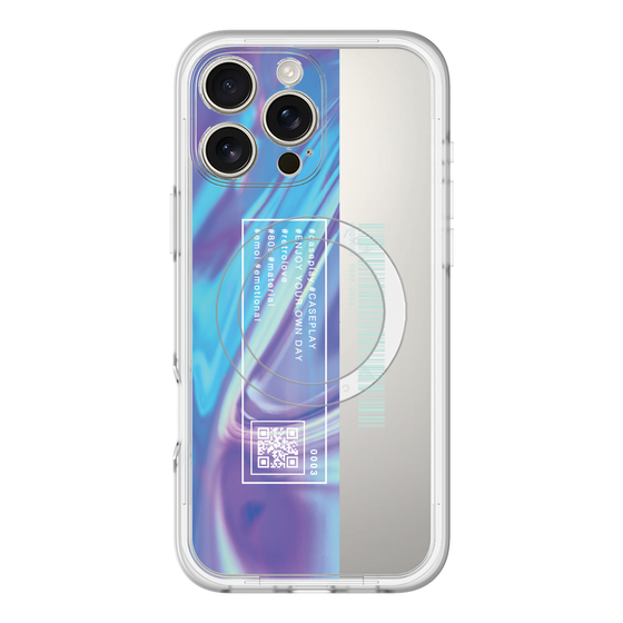 スリムプロテクションプレミアムケース with MagSafe［ Reflection ］
